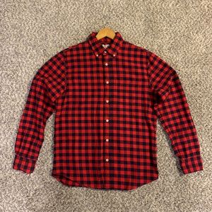Relwen Flyweight Flannel in Red/Navy Gingham (size M)